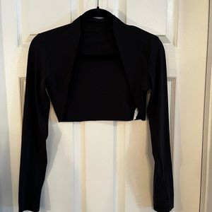Long sleeve shrug